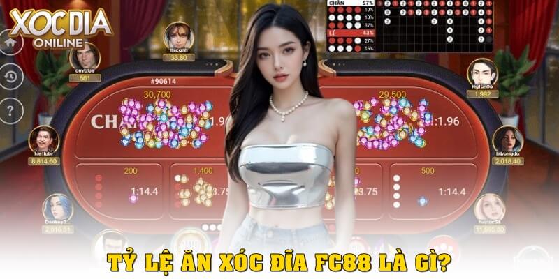 Tỉ lệ ăn xóc đĩa FC88 – Hướng dẫn chi tiết cách nhận thưởng Tỉ lệ ăn xóc đĩa FC88 là gì?