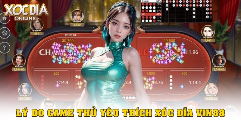 Lý do mà game thủ yêu thích Xóc Đĩa vin88