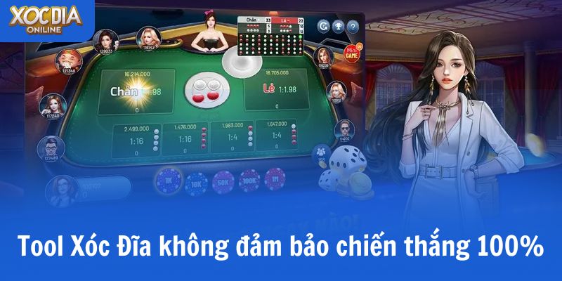 Tool xóc đĩa online: Hoạt động thế nào, có đáng tin không? Tool Xóc Đĩa không đảm bảo chiến thắng 100%